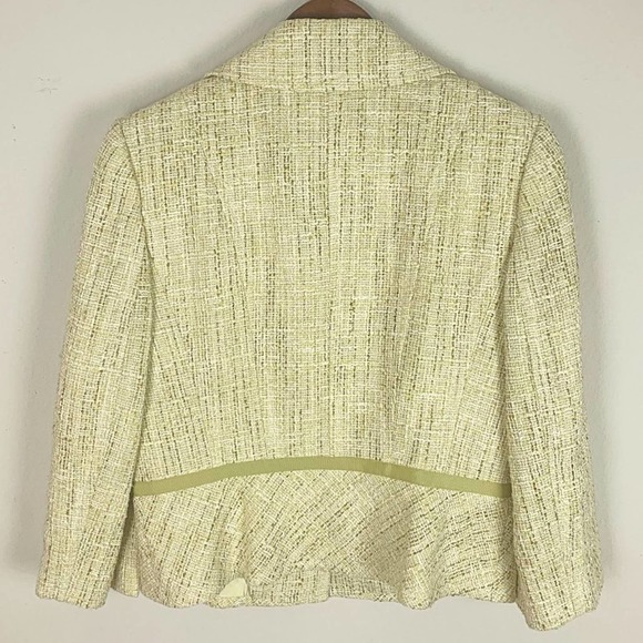 Ann Taylor Boucle Tweed Blazer Dress 2-Piece Suit - Picture 6 of 14